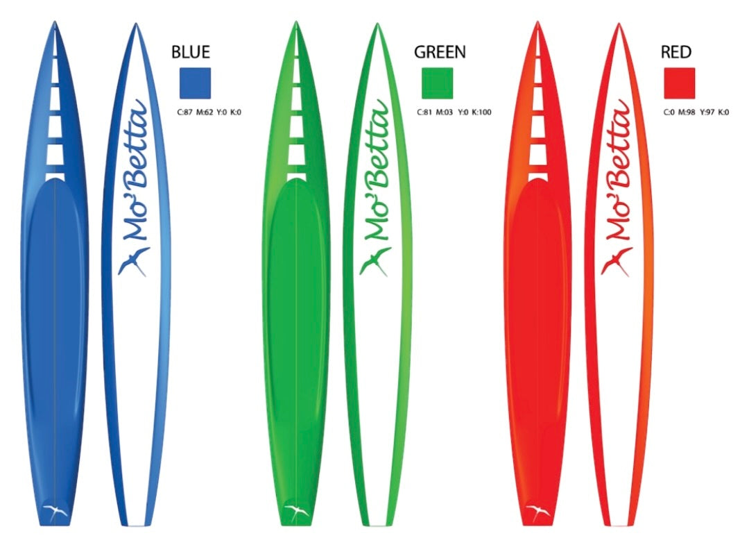 (Boards in Stock) 12' Prone paddle board Mo'Betta design.